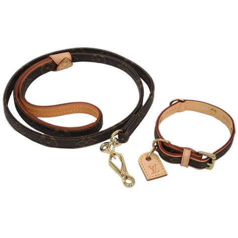 louis vuitton dog bowl|Louis Vuitton dog leash.